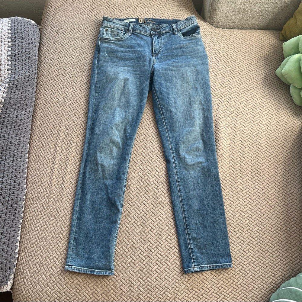 Kut from the Kloth Women's Katy Blue Boyfriend Jeans